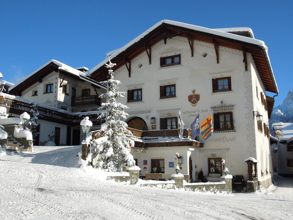 Schlosshotel Chaste Tarasp Exterior foto